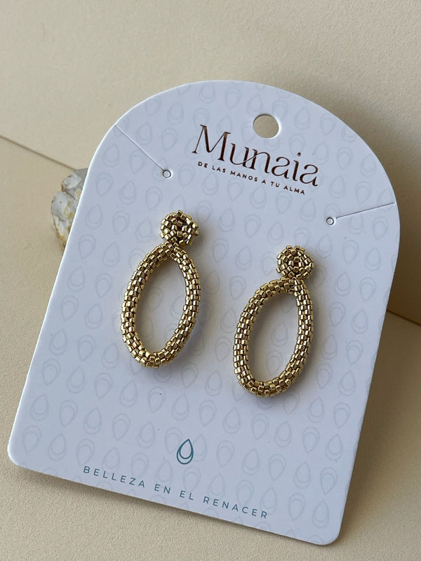 Aretes Arco Gold