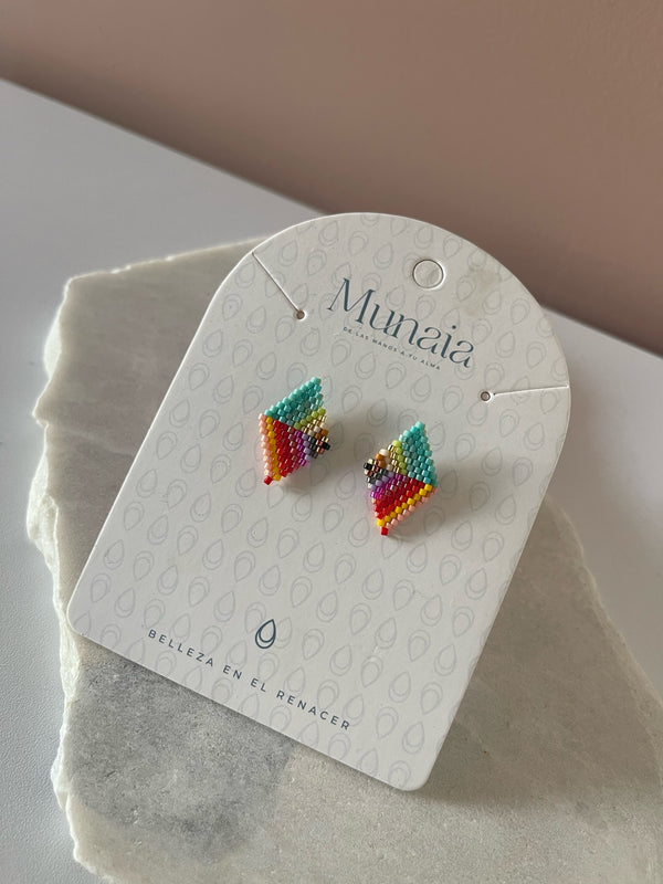 ARETES TRIANGULARES MULTICOLOR